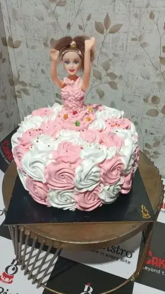 Barbie Doll Cake