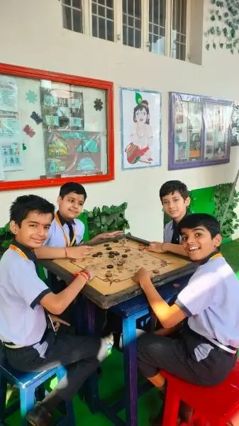 Carrom Competetion At School