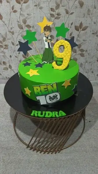 Cartoon Design Cake