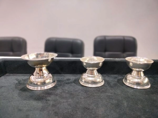 Silver Diyas