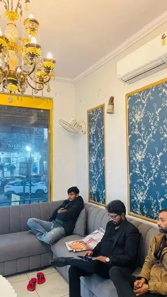 Waiting Area Lime Lite Salon