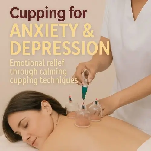cupping anxiety relief