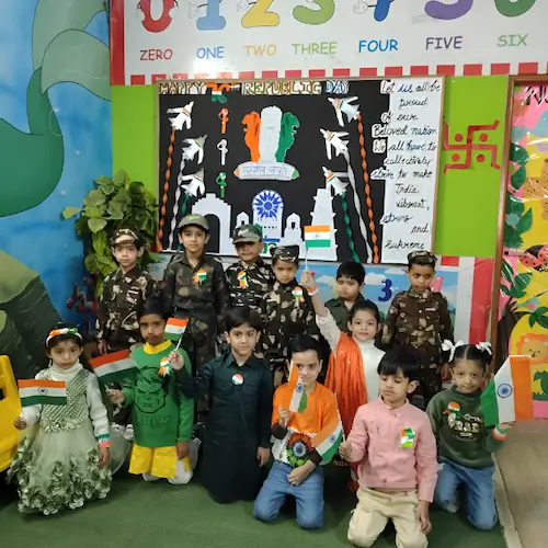 republic day celebration - The Santa Kidz School