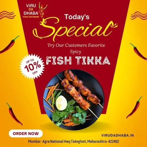Viru da dhaba igatpuri fish tikka