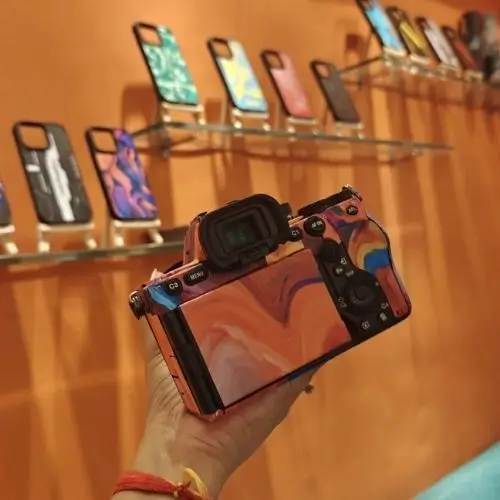 Wrapcart camera custom skin
